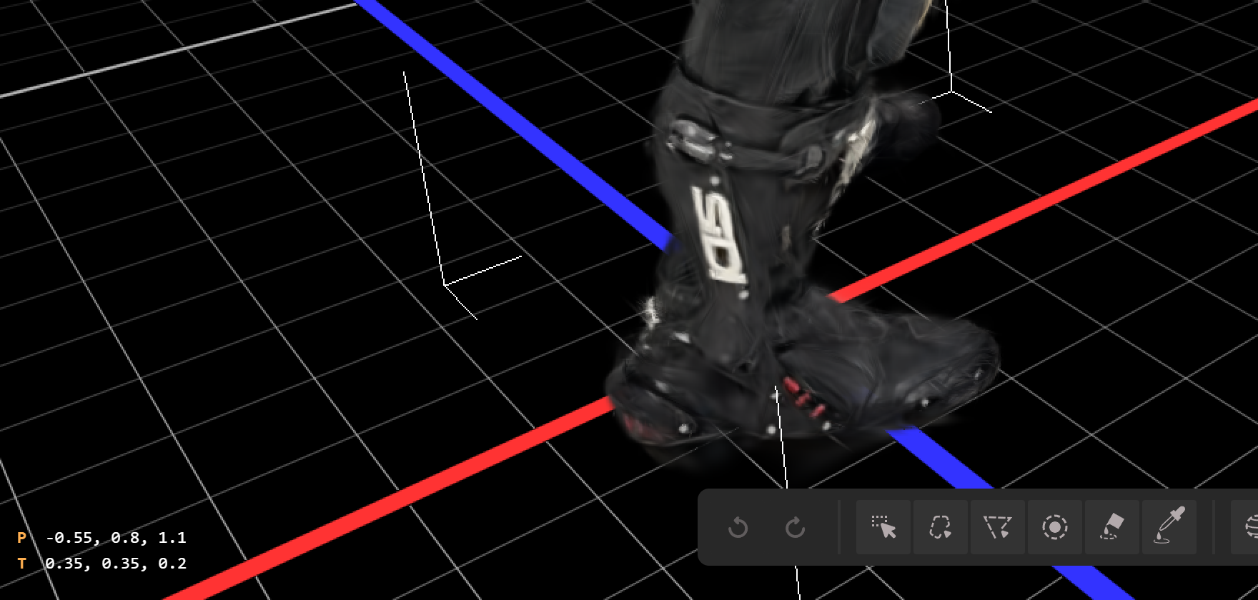 Camera Info Overlay