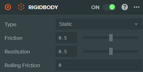 Rigid Body Component (Static)