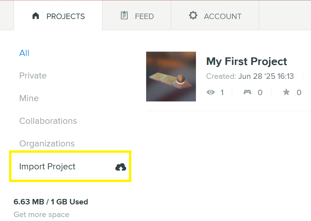 Import Project