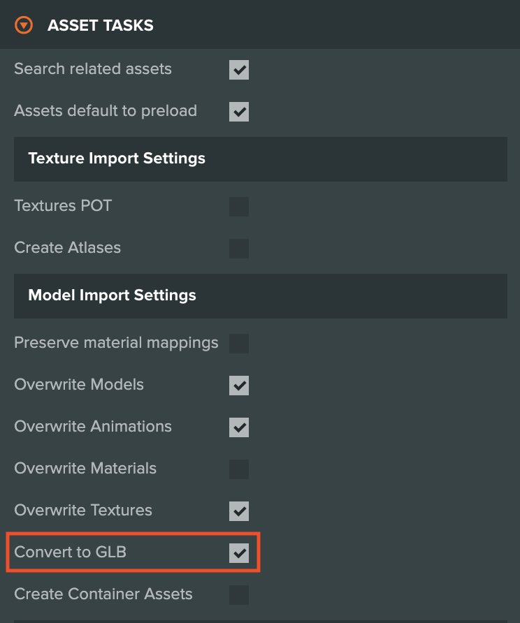 Asset Import