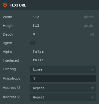 Texture Properties