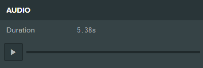 Audio Asset Inspector