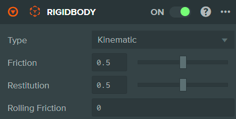 Rigid Body Component (Kinematic)