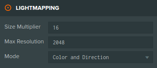 Global Lightmapping Settings