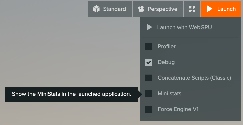 Launch Menu